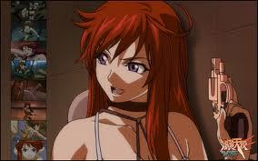  My favorite, Meg from Burst Angel. I upendo FUNimation Channel!!