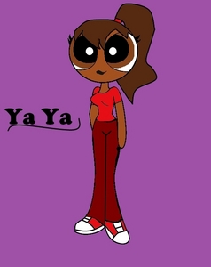  gender:girl age:same as Leshawna bio:a sweet girl who is a portal traveler she stays in all kinds of ep what team u want to be in:hotel grips what u like:DJ and being special also the attention what u hate;Heather noise Courtney being rude and Ezekiel saying eh
