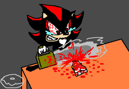 Why do most people think that shadow is emo? T-T - Shadow The Hedgehog
