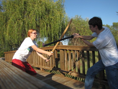  im the guy with the black bokken and dark hair, what do wewe think