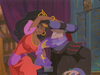 Yeah I've noticed and that also goes for Esmeralda's curls as well.