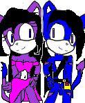  can wewe do my character sapphire the cat!heres her pic!can wewe also do scar the cat?it's okay if wewe dont want to. left is sapphire right is scar.sorry for the pic so small....
