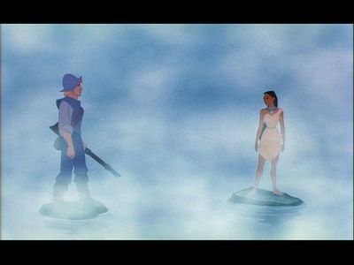 It's hard to say because we can't measure how deep we love them!

I'm not the biggest fan, but I'm one of Pocahontas and John's fans. ;D 

I'm using Pocahontas icon now, the movie is one of my favorites, and I join the "Pocahontas and John Smith" spot. 