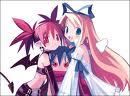  Disgaea is about prince Laharl who wakes up after a 2 年 sleep and during that time his father the Overlord died and their has been a power strugle in the neither world since. Prince Laharl goes on a quest to become the 下一个 Overlord with the help of his vassle Etna and eventually Flonne. They meet Flonne who has come from Celiastia (heaven) to assinate the Overlord only to find out that he died 2 years ago. She teams up with Laharl because she feels that all demons have 爱情 in their heart. 你 also meet some other characters along the way like Mid boss, the 37th DOE (Defender Of Earth) and some prinnies. And that is what Disgaea is about. (Be warned this is mostly from the game the 日本动漫 still keeps some what to the original story line)