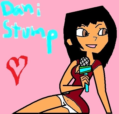  Name: Dani Stump Age: she's 22 in my book but for ur story I'll make her 16 Stereotype: the sext hottie Personlity: nice, kind, sweet, sassy, awesome, amazing, awesome Bio: Dani is married to Patrick Stump but for ur story I'll make them gf and bf. Dani is so hot that every guy would fall in প্রণয় with her, she's that hot. She is an amazing singer, she has a nice body, she can cook and do almost anything. She loves Patrick so much. also she hates it when a guy says that Patrick's fat or/and ugly cause she loves Patrick and guys usally say to her that Patrick is ugly, and they wonder why she's in প্রণয় with him. Fear: losing Patrick Talents: she has an amazing গান গাওয়া voice, she can play any instument, she can draw amazingly and she has other talents Audition tape: Dani: নমস্কার there, I'm Dani and well my boyfriend is the lead singer of Fall Out Boy, right Patrick? Patrick: yeah hi and now bye *walks away* Dani: well then, anyway I'm amazing as আপনি can see and I'm pretty talented like look at this pic I drew *shows a drawing that looks almost like the real thing* see?, aren't I good?...*puts the pic down* ok so I'm a awesome dancer, I play fair, I always am asked to be in a alliance usally দ্বারা boys cause I'm so hot, I want to be in TDI cause it sounds like a lot of fun and I like doing challenges and I like to make বন্ধু I think I can get far in the game, I'm really good at challenges, the people I want back is Bridgette and Geoff cause they're my two best friends, I think that there should be at least two teams, and two good team names I know of are the Punk Rockers and the Jail Breakers....well now I g2g so I'll see you, ok?, ok bye now *smiles* *camera turns off* Pic: