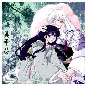  I have to go with Sesshomaru and Kagome there is no better pairing than that. A loving girl who has the power to turn a cold hearted demons iced दिल warm. I just think its a perfect match. And my mind has never changed and wont. SO SESSHOMARU AND KAGOME ALL THE WAY XD