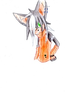  Pft..dunno.. err.. Jeromé? Even though with his love to the oranje color he wouldn match the other two (omg, traditional colored pic from me! D: I fail at it, shut your trap XD')