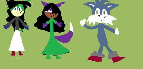  Name: Reptina sett Age:13 Species: mikeren Family members: Maria the soro And lois the soro Enemy's: Eggman Cousins: Louis, Robby, and Natasha. Friends: Litzianna and Atumma Colors: Original color is green.In super form red Sometimes is the color white Wight: tuktok tuktok tuktok Secret Loves: Cookies, the color gray, and people in pain Hates: bad hair cuts, Bad hair days, cake, milk, sonic, eggman, lairs, people who hurt Maria or Fred. Weapons: Shoes that turn and do anything is great at : screaming, giving people a black eye getting Fred in trouble, when fighting getting people in the hospital in less than 2 seconds. weaknesses: apoy and can't run very fast Reptina is a sweet but also mean girl. she has a can do attitude. She loves music a lot. she can act like a asshole or as you might say pain in the neck or pain in the ass. she hates doing chores especially cleaning her room. shes very picky about what she eats and what she wears. but you know shes at her teenage years. Well her knight in shine armor is lois the hedgecatfox. Name: Louis species: hedgecatfox Family members: he lives with nobody Enemy's: maria, fred, eggman and shadow. cousins: wails the fox. Friends: Litzianna and kyistailya colors: is black weight: 70 pounds but is very skinny Loves: Reptina and spongebob episodes Hates: eggman weapons: mga baril and runs faster than sonic is great at: dancing, running, and scaring people.