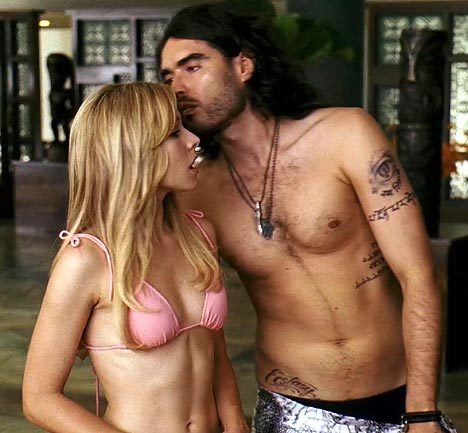  Forgetting Sarah Marshall...best movie ever!!! It's really sweet, & Russell is in it<3 <3 <3 If u haven't seen it, u must!!!