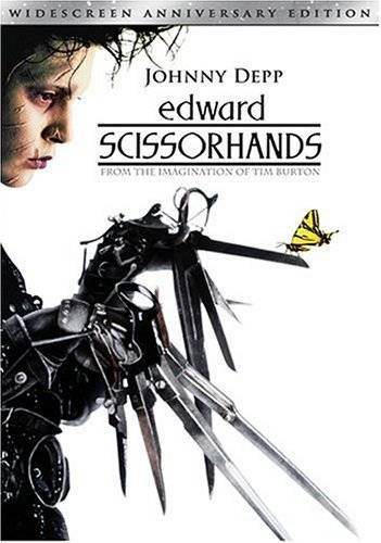 Edward Scissorhands (Duh...Tim Burton concept + Johny Depp= Pure Perfection <3)