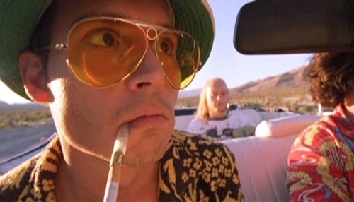  Fear and Loathing in Las Vegas. "Suddenly, there was a terrible roar all around us, and the sky was full of what looked like huge bats, all swooping and screeching and diving around the car, and a voice was screaming: Holy Jesus! What are these goddamn animals?"