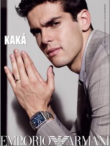 I have lot of pics of Kaka in Armani and i like this one.