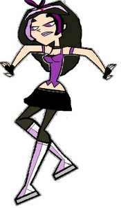  Name: Nocturne Age: 17 Personality: Saracastic, gothic, funny, creepy, defensive, cautious, somewhat distrustful Stereotype: The Neurotic Goth Chick Crush: Quinton (One of my OCs) What Should Be The Theme Song: Boogie Wonderland??? What Could Be The Name of the First Episode: Dance With Me 가장 좋아하는 Song: Carpal Tunnel of 사랑 Fears: Needles, government people Interests: Rock, alternative, spiders, Halloween, vampires, wizards/witches, black cats, black and purple stuff, pumpkins, 캔디 corn, horror 영화 Dislikes: Most preps, pink, bubblegum pop, boybands, Hannah Montana, saccharine stuff, glitter Friends: Quinton, Mimsy, Maureen, Cody, Terry, LeShawna, Bridgette, Geoff, Gwen, Duncan, Trent, Owen, Lindsay, Beth, DJ Enemies: Heather, Justin, Alejandro, Courtney, Katie, Sadie, November, Blaineley Team: Team 2 Pic: