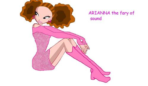 Name:Arianna
age:17
power:sound
home-planet:musion
level of magix:enchantix
Status:normal girl
Attacks:sound wave, sound attack
Bio:arianna was raised with her parents who love her.her mother had a dream to become a proffesional dancer but she failed.Arianna loves dance but her parents dont want her to be a dancer because they believe that her dreams will be ruined.also arianna is funny and determened to make all her dreams true.
syblings:none
parents:Merylin and steven
picture: 