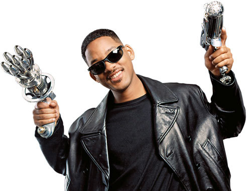  Sure, i was three and i used to watch MIB over and over and over, and i "fell in love" according to my mother, with Will Smith, i used to say he was my BF, "The difference between Du and me is, that I MAKE THIS LOOK GOOD!"