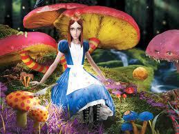  I'm Alice. *digs hole and falls down*