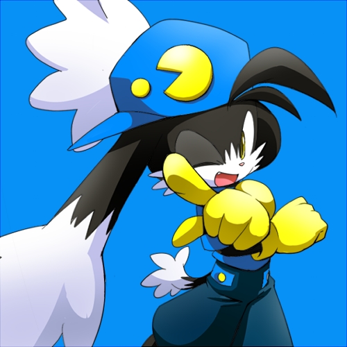  I don't hate Amy, she's just annoying. ._." It's Klonoa! Heh, I just love to put Blinx and Klonoa pics. I grafetti the walls with random stuff! >:D