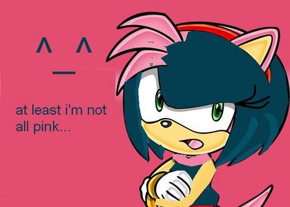  HELL YA! here what i would do: Cynthia the hegehog(me): UR GONNA DIE AMY! *uses powers to fling amy into ground a million times* amy: *dies*