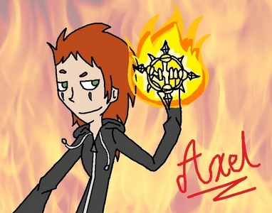  Name: Axel Age: 17 What team u wanna be on: Team Jail Breakers Fave cartoon character: Roxas and Demyx Are u afraid to ride a dragon: nope Fear: water Crush/Dating: noone Pic: Image Credit: Sonicluver101