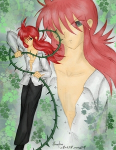  Kurama of course!Because he is an intelligent, sexy, strong, and brave! He is also protective to his mga kaibigan and family! He is #1!