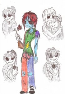 Characters made by zagrfreak94, Judy is Jack and Sally's daughter, Zack is Judy's friend/boyfriend.

http://www.fanpop.com/fans/zagrfreak94 You can ask her for more information