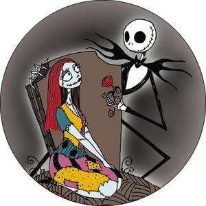 It's got to be Jack and Sally from "Tim Burton's The Nightmare Before Christmas". They truly are ment to be. But wait until you see Claws and Alex from my film "Claws". They are really cute together and it's funny when they argue.