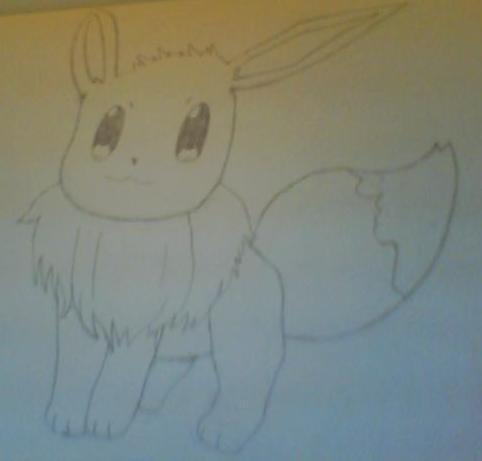  I'm not botherd to get a Sonic pic. So here's another one instead. It's Eevee! :D