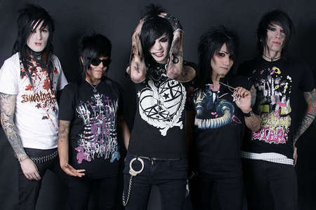  Black Veil Brides. They are my addiction. ♥ Sandra has left the band, but she will be missed. :)