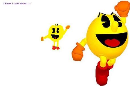 can Pacman join?


My drawing of him is the small one! XD


I know i can't draw.


DFTBA!