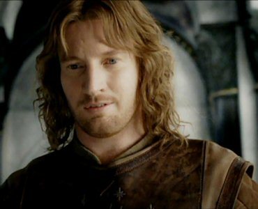  Aragorn,because he is so hot and he cares about the people. Faramir too because he is also hot and he is so sweet. And his relationship with his father is so touching and sad.