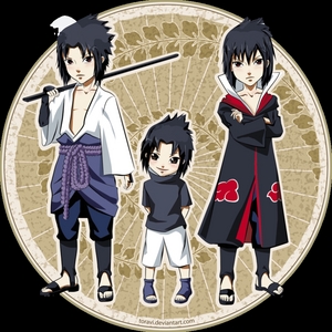 Sasuke was cool in the past, cool in the present, and he will remain cool in the future ^^ Sasuke is the man, no matter what he does XD