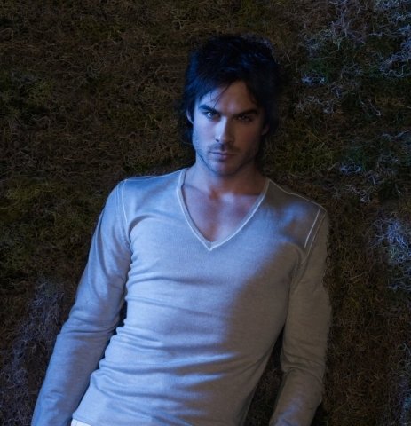  I used my real name - Katie and I l’amour Damon from The Vampire Diaries .