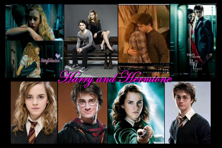  Harry James Potter And Hermione Jean GRanger.. see they both have the letter "H & J" in their names!..