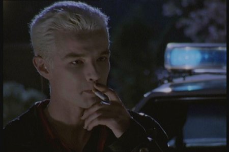 Spike is the HOTTEST VAMPIRER EVER HES !!!!! > so bad ass and SEXY !!!!!- no Vampire  got nuthing on him !!!!