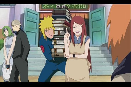  I would Replace kushina for the day, so I could hang out with Minato <3