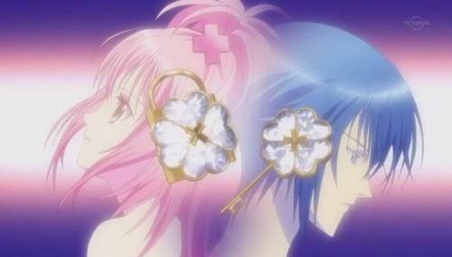  amu from shugo chara to get to character transform & be with ikuto <3