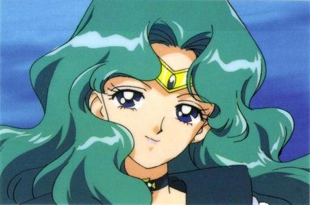 Minami Iwasaki from Lucky Star
Lettuce from Tokyo mew mew 
Shion/Mion Sonozaki from Higurashi
Sailor Pluto from Sailor moon
Sailor Neptune from Sailor moon (in picture)