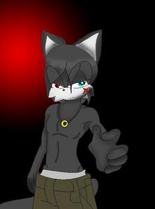 Well....K...But i think that he's to hot:
Name: Shaun
Age 13 (almost 14)
Type: Wolf
Temper: Very serious in mission and very strong
Relationship: Single (and he don't cares)

Here you go!