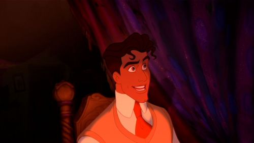  Naveen! He is handsome, he's fun and totally charming! He also loves Tiana and is willing to give up everythng to be with her.