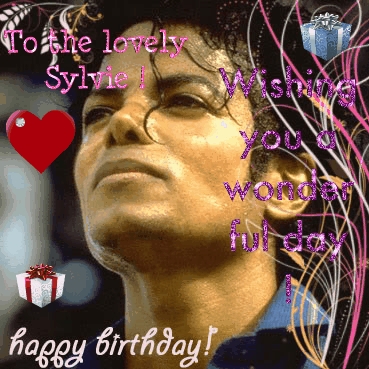 Happy Birthday, to a lovely friend Sylvie!
Hope that you will have a beautiful day and all that your dreams and wishes may come true!
Wishing you all the best, thank you for everything!

Love you!!!♥♥♥♥