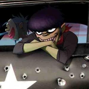  This is Murdoc's Explanation: "Someone hired Bruce Willis, oder some Willis looky-likey, to try and blow my brains out. IN THE DESERT. Swine." idk what the real point of it is, it's just part of the storyline.