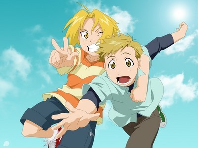 Ed Elric too,he's a really good older bro,always loves and cares for his lil brother,no matter what's gonna happen:D