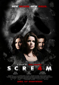 Other than Harry Potter, I'm most looking forward to Scream 4. I'm a huge fan of the series and it's been 11 years since Scream 3, with the original actors! Can't wait.
