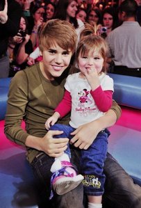 here is my pic of justin and jazzy 
