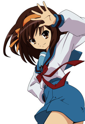 Haruhi Suzumiya
my second fave pic of her