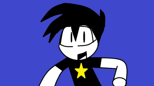  Could 你 draw my character Bash with Grim Jr.? I bet 你 could draw him better than I can.