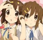  yui and ritsu from k-on!
