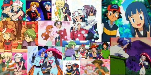 I support thesa shippings :)

But Jessie/James and Ash/Dawn are my favorite :)