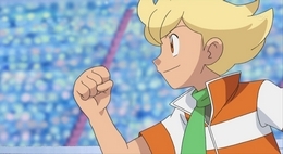 Don't ask me why,but Barry just has something in him,that makes me wanna kiss him!He is the reason i started watching Pokemon DP,in the first place.