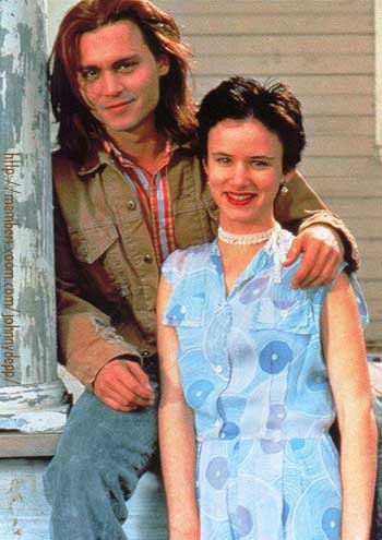  I mean I love most of his movies. But the one that I remember loving over all of them is What's Eating Gilbert Grape. I LOVE that movie. Not only is it a classic Johnny movie, but it also has Juliette Lewis, she's awesome. My seconde would be Benny and Joon.